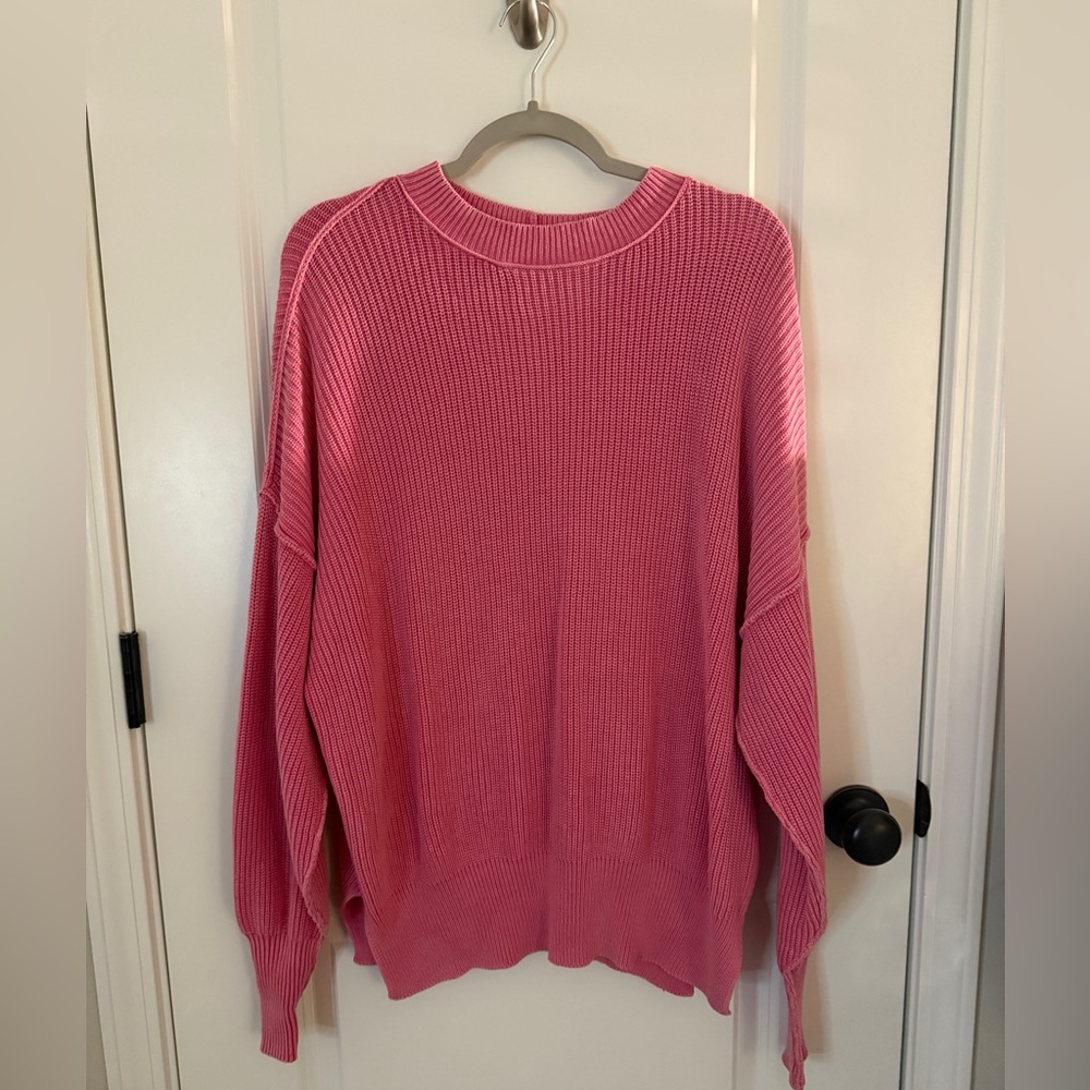 Aerie Pink Tunic Sweater